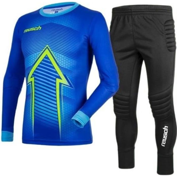 Ensemble gardien enfant Reusch Arrow - bleu profond/jaune/bleu profond