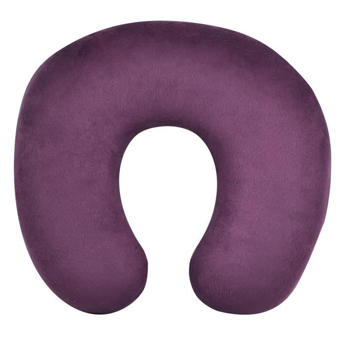 TRIXES - Coussin Oreiller Tour de Cou Mousse à Mémoire Voyage Doux Léger Support Anti-Stress