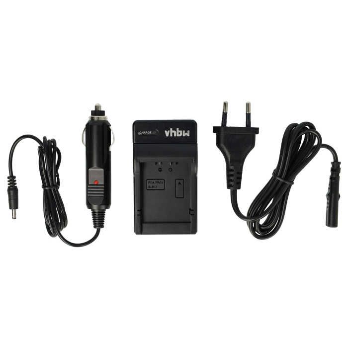vhbw Chargeur de batterie compatible avec Panasonic Lumix DMC-G1W, DMC-G2, DMC-G2K, DMC-G2W, DMC-GF1 batterie appareil photo