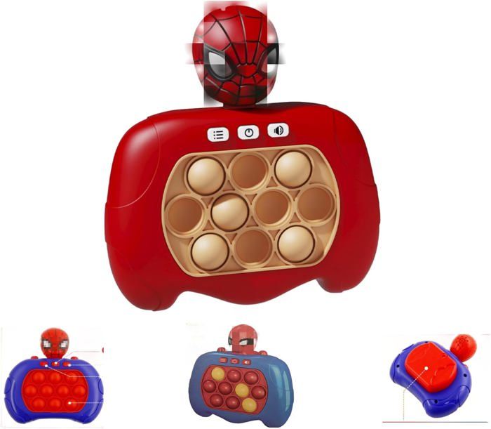 Crazy Pop Jeu électronique Pop It - Fidget Quick Push - Contrôleur De