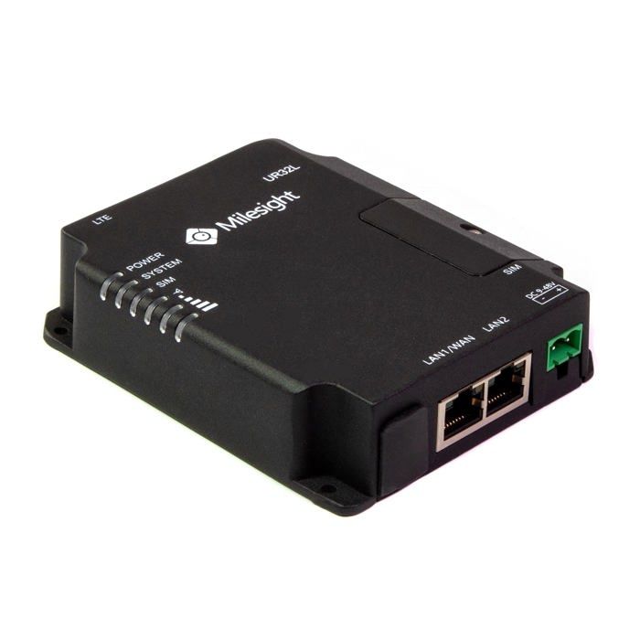 Modem – routeur Milesight – UR32L-L04EU – 4G Industrial Router UR32 Lite