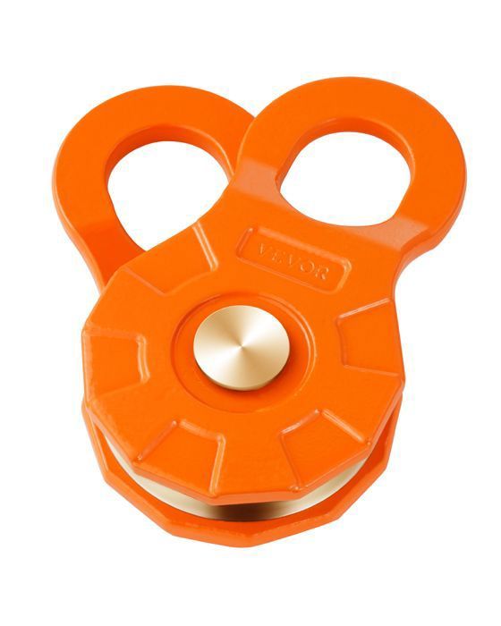 VEVOR Bloc D'Arrachage 14,5 T Poulie Mouflage Corde 9,5 Mm - Accessoire Tout-Terrain Remorquage Récupération