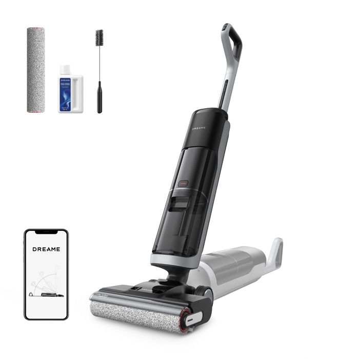 Aspirateur Eau et Poussière sans Fil Dreame H14 AE Aspirateur Laveur 18 kPa Lavage / séchage de la Brosse 60 °C Brosse à Deux - Dreame
