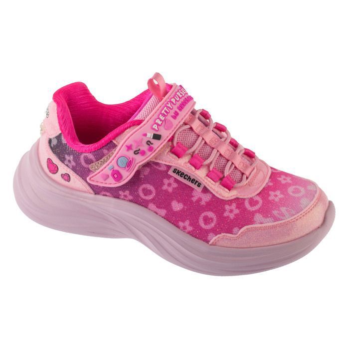 Skechers Baskets - SKECHERS - Power Jams 2.0 - Rose - Scratch - Synthétique