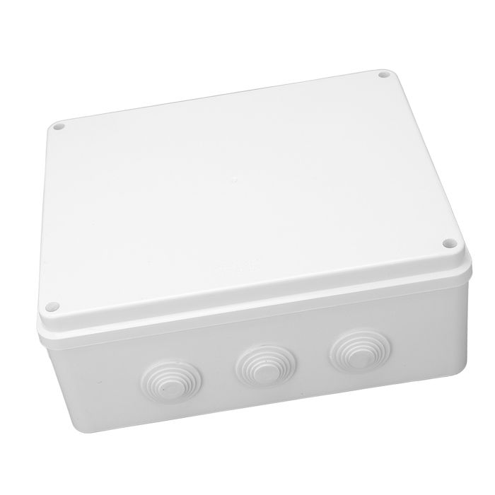 Boîte De Jonction Étanche IP65 160x110x90 Mm – Boîtier ABS Ignifuge Pour Câblage Électrique Extérieur Et Intérieur