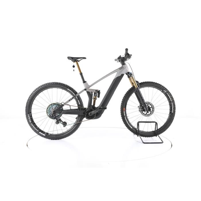 Vélo électrique - Cube Stereo Hybrid 140 HPC SLT - gris - VTT électrique tout suspendu - Bosch 750 Wh Reconditionné - Cube