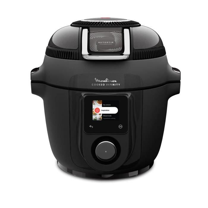 Multicuiseur - MOULINEX - CE9828F0 - Air fryer et cuisson sous pression - 20 programmes - 65 L - Moulinex