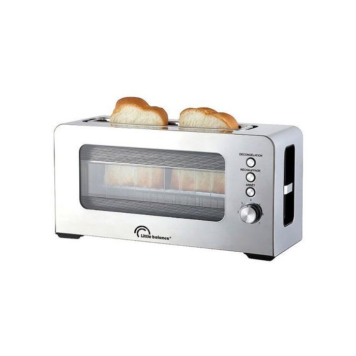 Grille-Pain LITTLE BALANCE 3067 – 1 Fente, 1000 W, Fonction Décongélation - vue 3