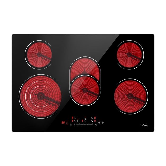 Plaque de cuisson vitrocéramique/électrique IsEasy LT5-02