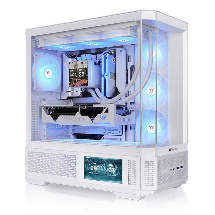 Boîtier PC - THERMALTAKE - View 370 TG ARGB - Tour moyenne ATX/mATX/mini-ITX - Acier & verre trempé - ARGB