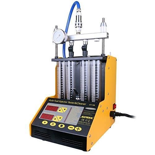 Autool CT150 Nettoyeur Ultrasonique + Testeur D'Injecteurs – 4 Cylindres, 3 Ans Garantie