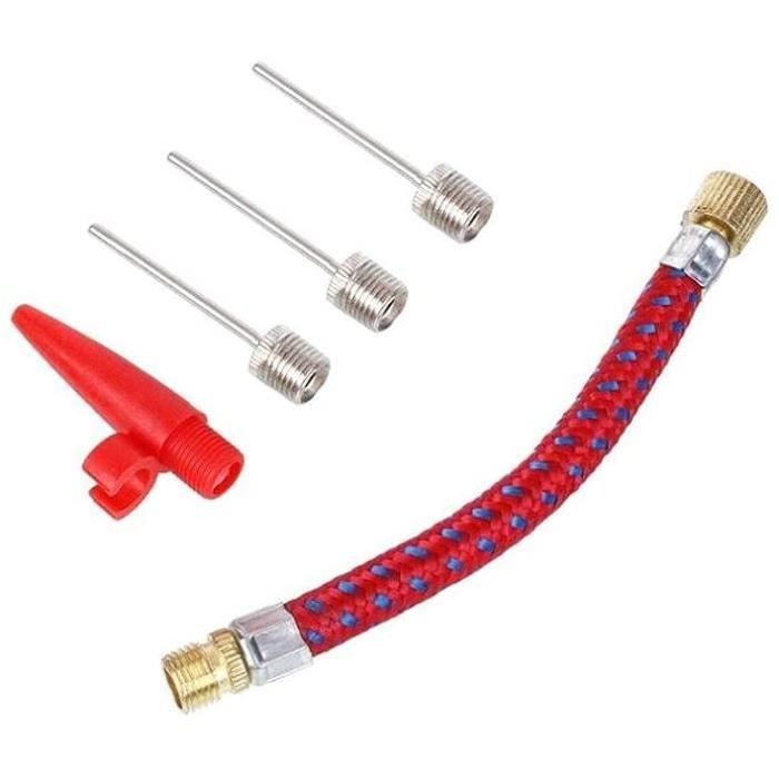 Pompe de gonflage aiguille ballon de football rugby volleyball valve