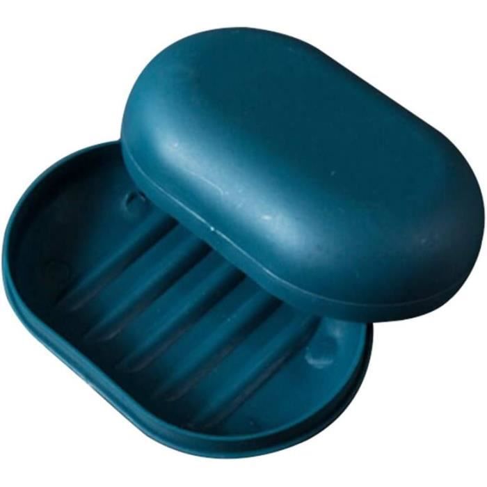 Lot De 3 Boîtes à Savon En Aluminium Avec égouttoir - Pour Savon Solide, Shampooing - Idéal Voyage