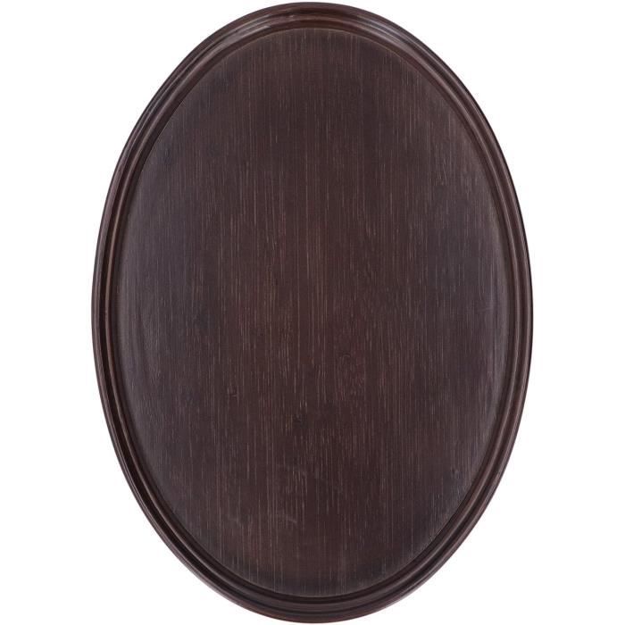 Plateau Décoratif Motif Peint Main Petit Plateau, Plateau à Thé, Plats Et Plateaux Ovale à Motif Bleu Et Plateau Ovale Chinois Bleu Blanc Céramique Absorbant