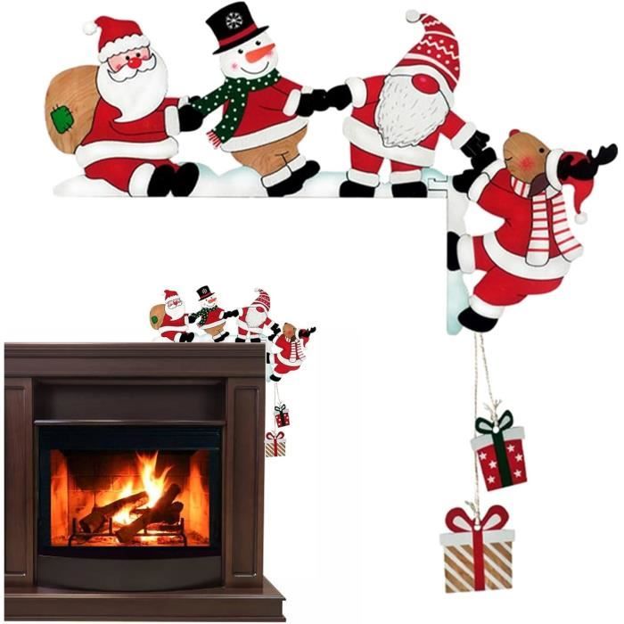 Décoration De Cadre De Porte D'Angle Nain De Noël Intéressant