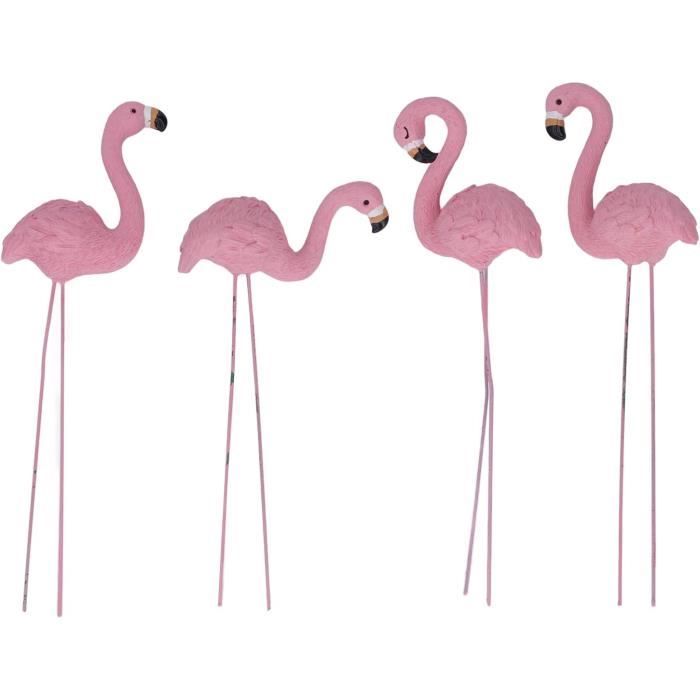 QUPIVA Lot de 50 mini canards flamants roses en résine, figurines de flamants roses miniatures à cacher, décoration pour maison de poupée, jardin féérique, paysage, loisirs créatifs QUPIVA Lot de 50 mini canards flamants roses en résine, figurines de flamants roses miniatures à cacher, décoration pour maison de poupée, jardin féérique, paysage, loisirs créatifs