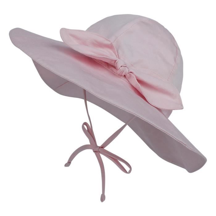 Chapeaux D Ete Pour Bebe Fille Chapeau De Soleil Upf 50 Enfant En Bas Age Avec Chapeau De Seau A Larges Bords Ewi19 Achat Vente Chapeau Bob Prolongation Soldes Cdiscount