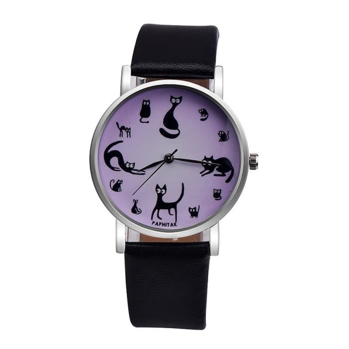 Montre Femme Chat Cdiscount Montre Femme Chat Cdiscount