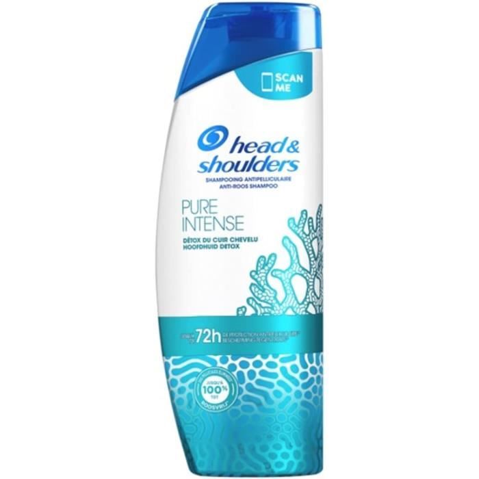 Pure Intense Déto X Du Cuir Chevelu Shampoing Antipelliculaire, Nettoie Et Protège Vos Cheveux