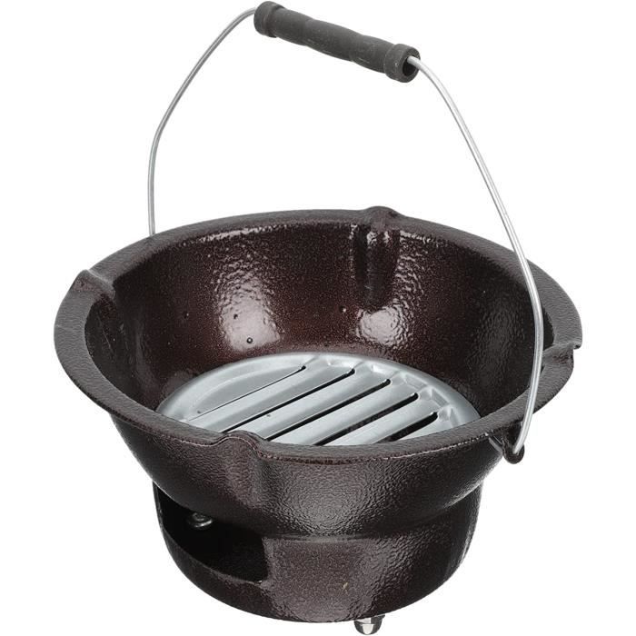 Métal Grils de Charbon de Charbon Barbecue Poêle Barbecue Portable — free download