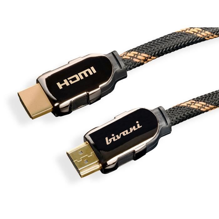 Bivani 8K C ble HDMI 2 m tres 48 Gbps jusqu 10K 8K 60HZ