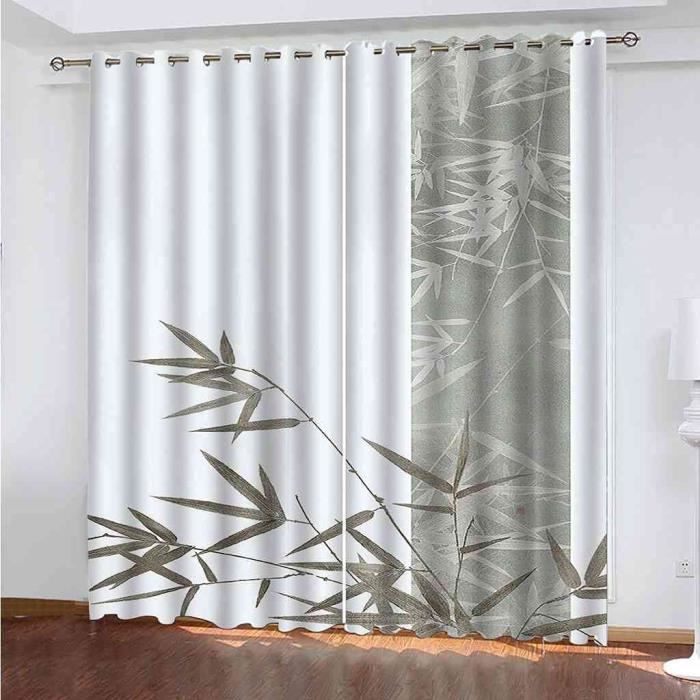 Rideau Photo Coulissant Sur Mesure - Motif Bambou Vert, Allemagne, Installation Facile