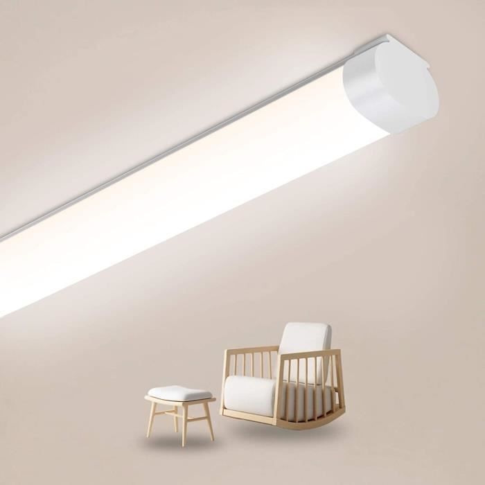 ECLAIRAGE NEON LED Oeegoo LED Tube 120CM, 33W 3300LM Plafonnier