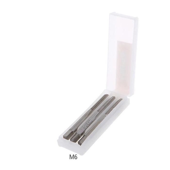 Jeu De 7 Tarauds HSS Mesee - Tarauds Machine Métrique M3 à M12 | Revêtement Nitrure Pour Filetage Précis