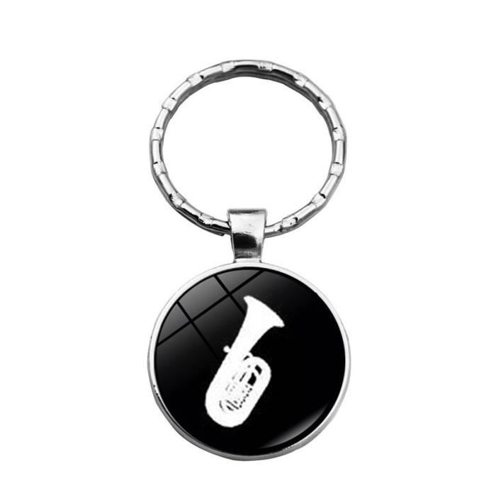 Porte-Clés Trompette En Laiton – Miniature Réaliste 3.5″, Poli, Fait Main, Musique, Musicien, Groupe, Cadeau Artisanal