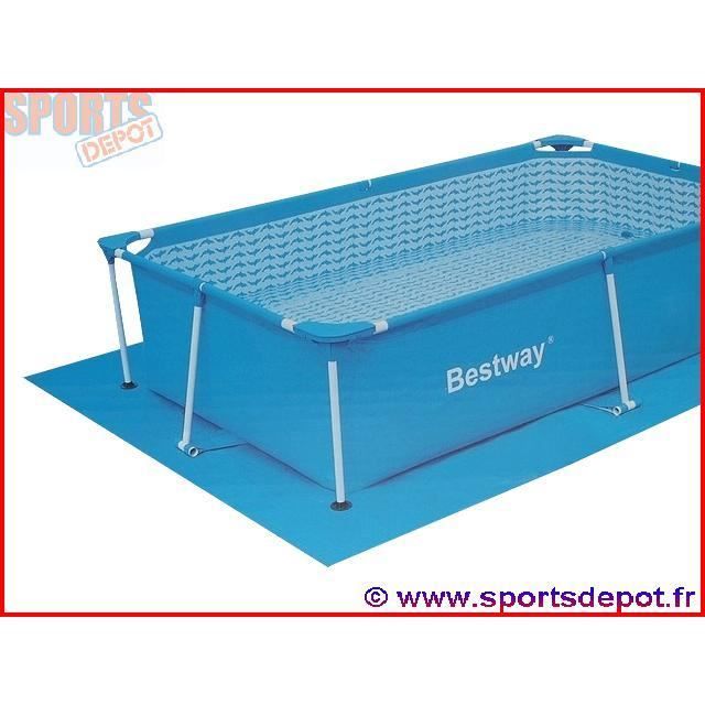 Tapis De Sol Pour Piscine Rond 370cm - Protection Anti-perforation - Piscine Hors Sol - Géotextile Résistant