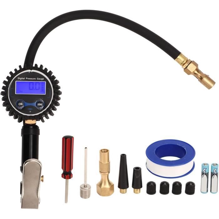 Accessoire Outils Air Comprimé Régulateur Pression Air 1/4 - Manomètre 0-150PSI - Pour Pistolet Peinture Pneumatique Régulateur 150 Psi G1/4