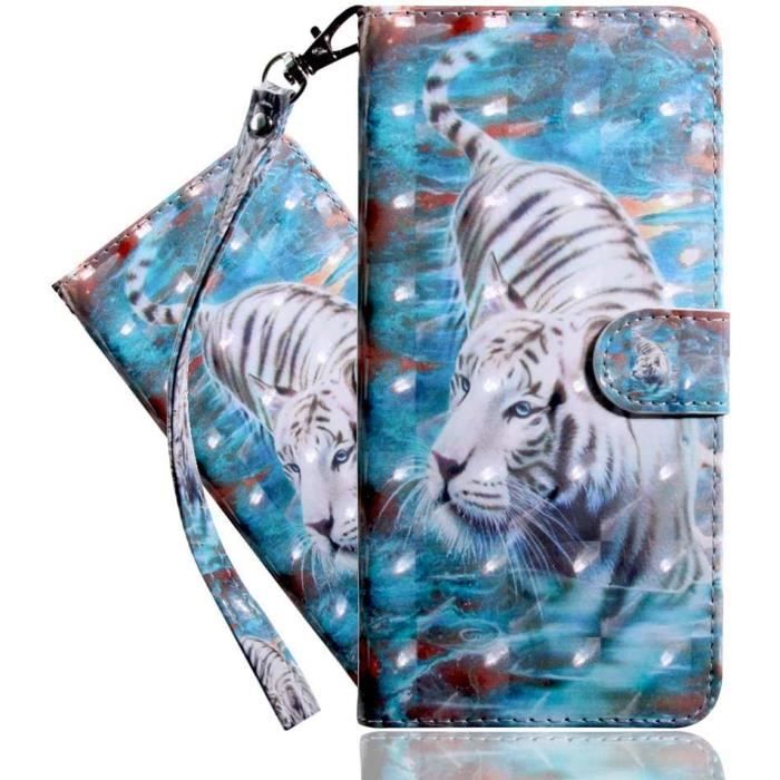 Étui Bookstyle Pour Cat B40 - Coque Antichoc En Cuir Synthétique, Format Flip Case