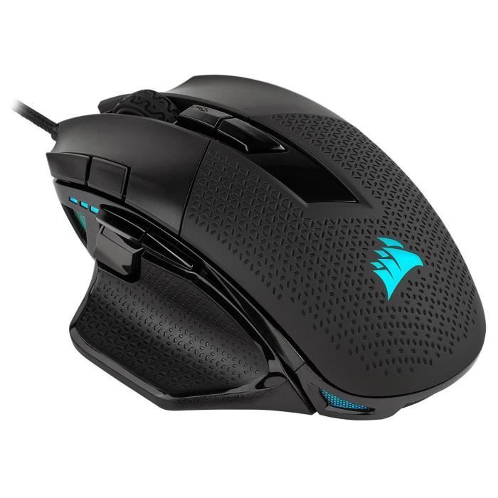 Souris gamer - Wireless - CORSAIR - NIGHTSWORD RGB - Noir
