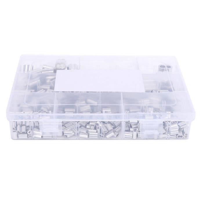 150 Manchons Aluminium M4 | Pour Câbles Acier 4mm | Fixation Solide & Résistante | Intérieur/Extérieur