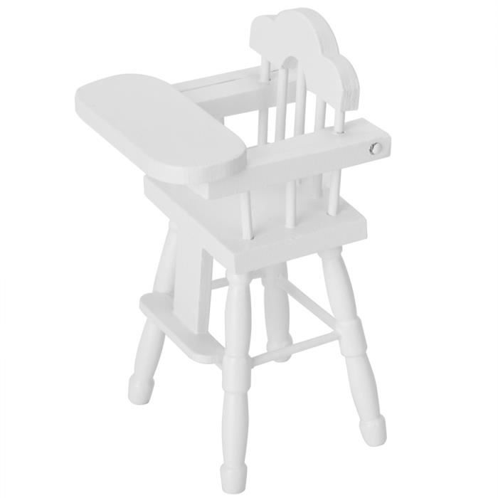 Toyvian – 10 Chaises Miniatures En Bois 1/12 Pour Maison De Poupée – Déco, Accessoires Photo Et Loisir Créatif