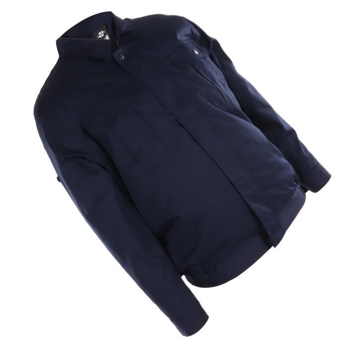 Veste de ventilateur de refroidissement - DUOKON - XL - USB - Bleu Foncé - Ergonomique - Duokon