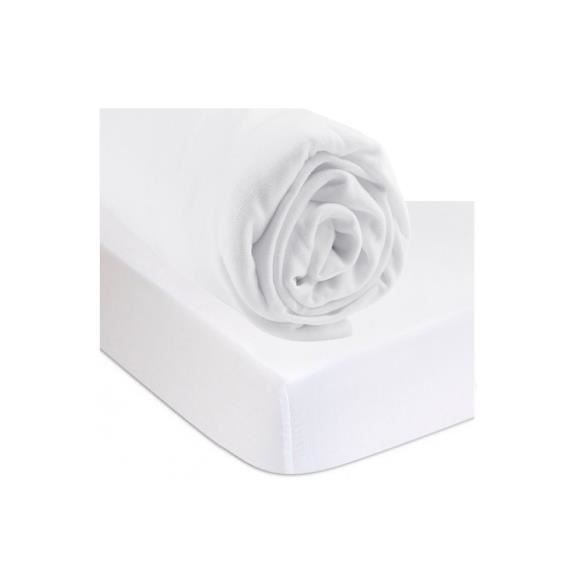 Kit linge de lit - Easy Dort - Drap housse 90x200 cm - Alèse imperméable - Viscose de bambou - Blanc