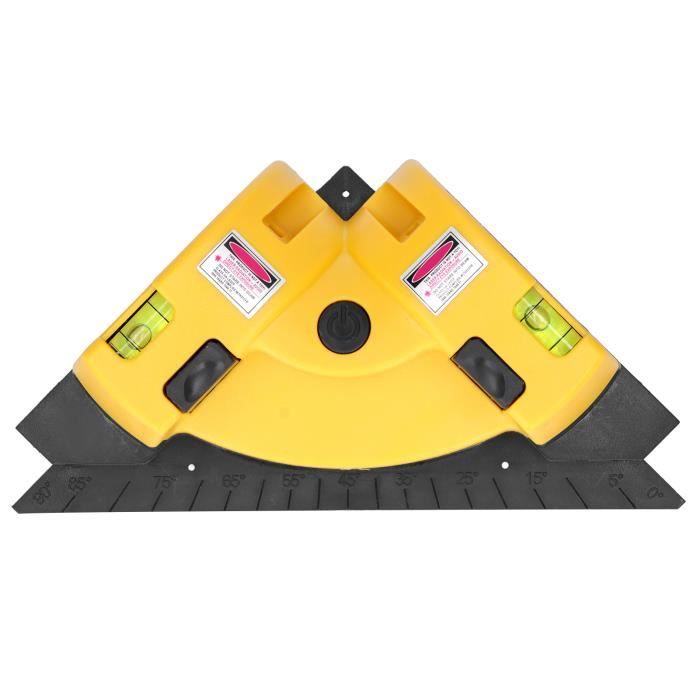 Ligne laser horizontale verticale, niveau de ligne laser à angle droit