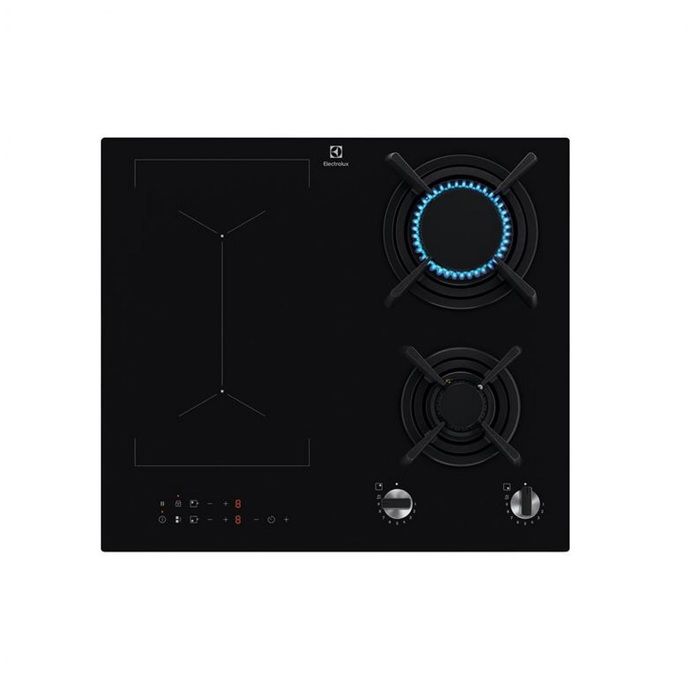 Electrolux Table de cuisson mixte 59cm 4 feux noir - KDI641723K Electrolux Table de cuisson mixte 59cm 4 feux noir - KDI641723K
