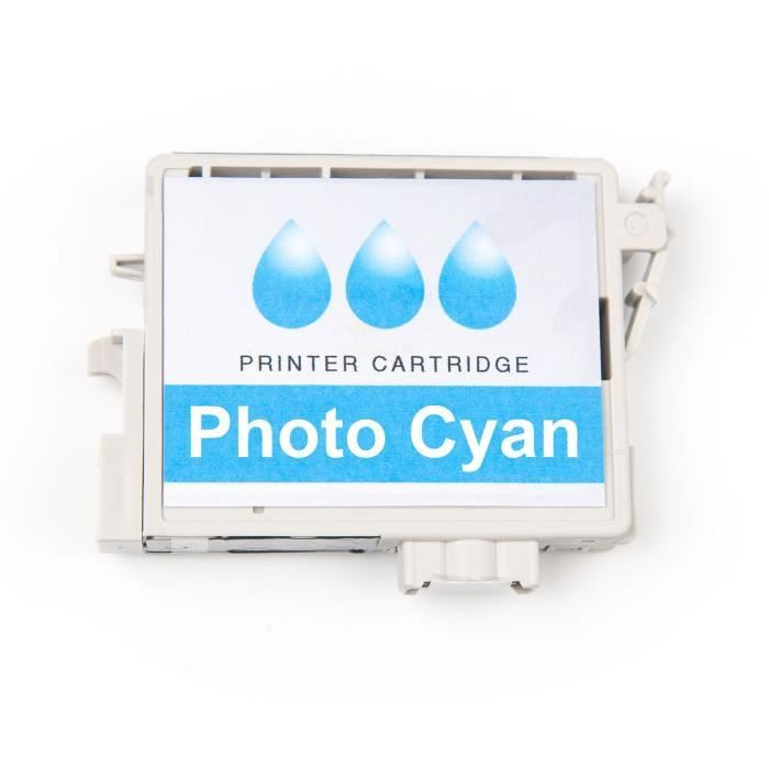 Epson C13T596500 Cyan - vue 2