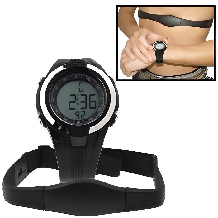 Cardiofrequencemetre avec ceinture shop
