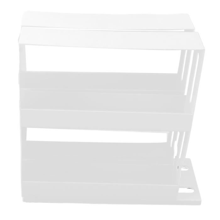 Support Mural Organisateur En Acier Inox - 25 Cm, Pour épices, Shampoing, Cuisine, Salle De Bain - 11