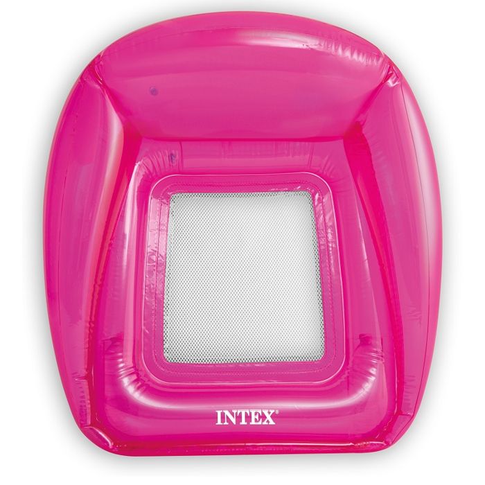 Intex 58883NP SIT 'N LOUNGES Bouée gonflable Fauteuil de piscine Rose