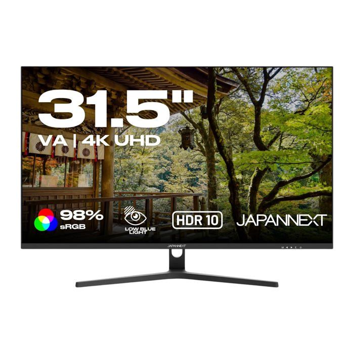 Ecran PC JAPANNEXT 31.5 VA 4K UHD 3840x2160 JN V315UHDR - vue 2