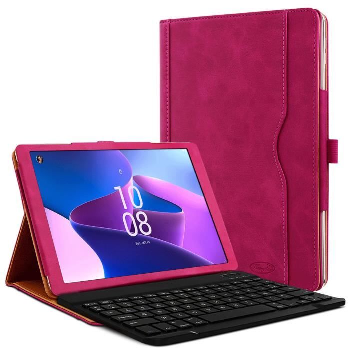 Clavier AZERTY Lenovo Tab M10 Plus 3rd Gen Étui de Protection 10.61' 2022 - vue 2