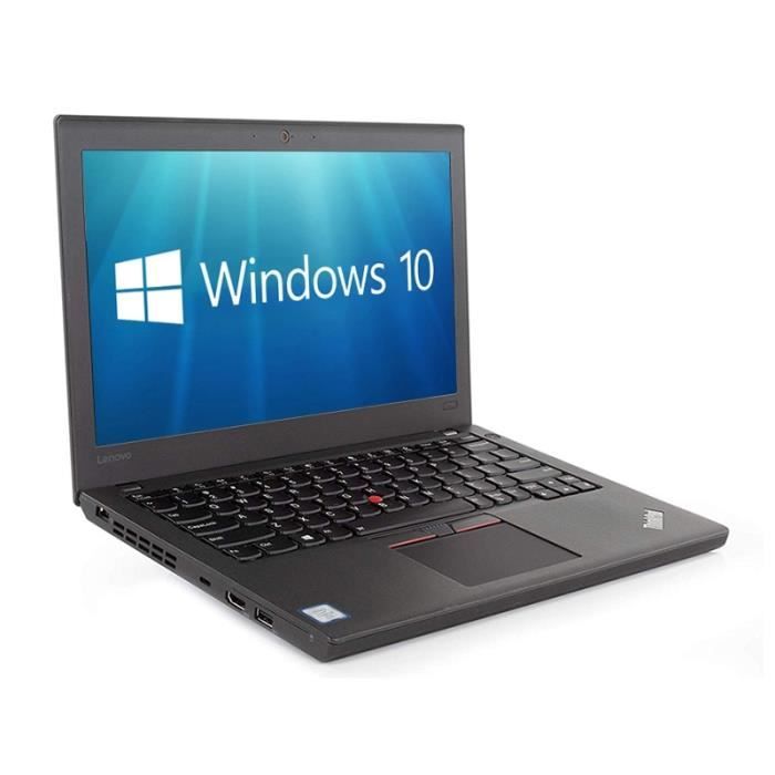 Lenovo ThinkPad X270 - Intel Core i3 - 8 Go - SSD 240