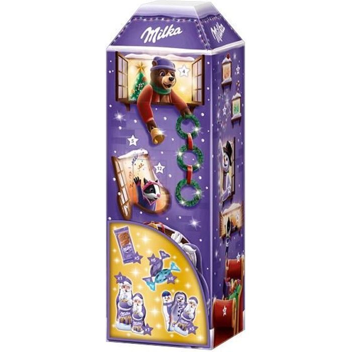 Milka 3d Maison Calendrier De L Avent 229g Achat Vente Bonbons Cremeux Milka 3d Maison Calendrier Cdiscount calendrier de l avent milka 2021