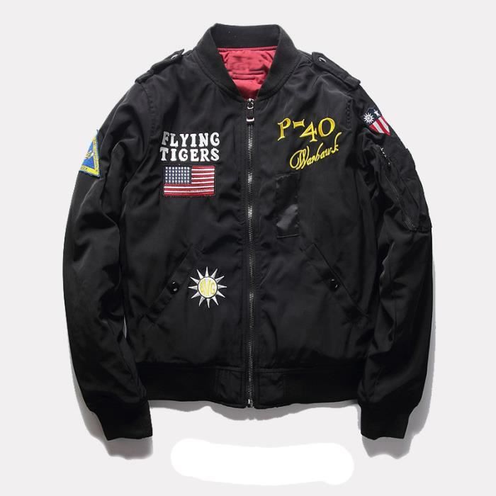 Veste Aviateur Femme Blouson Bombers Noir Achat Vente Blouson Soldes Sur Cdiscount Des Le 20 Janvier Cdiscount