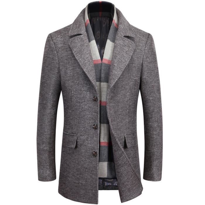 Parka marron deals clair homme