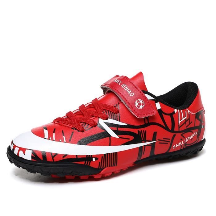 Chaussures De Football Enfant Garçon Mateju - Crampons PVC, Intérieur Coton, Pour Intérieur/extérieur, Entraînement